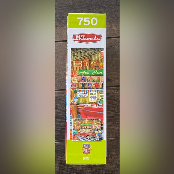 Master Pieces Wheels 750 Jigsaw puzzle - Picture 4 of 9